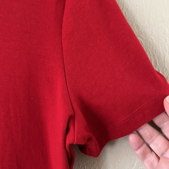 Jones New York sport crewneck T-shirt size XL short sleeves lightly ribbed - Picture 4 of 12